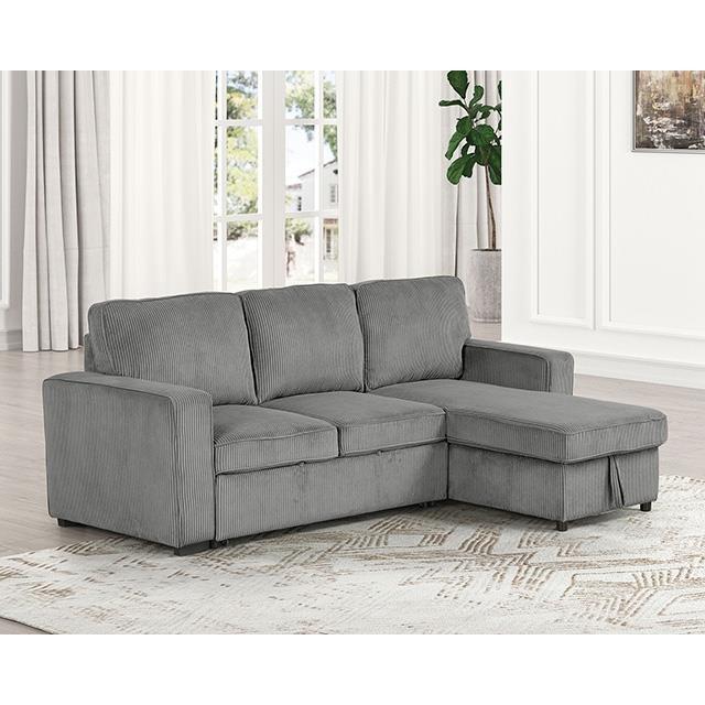 Large Picture of Furniture of America Yves FM6964DG-SECT Sectional