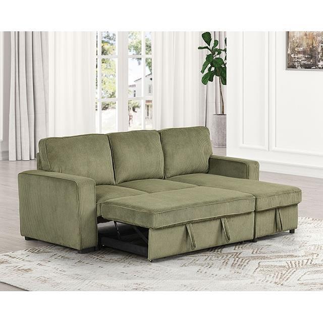 Large Picture of Furniture of America Yves FM6964GR-SECT Sectional