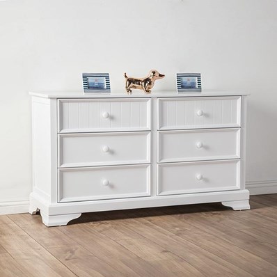 Furniture of America Fanton FM7107WH-D Dresser