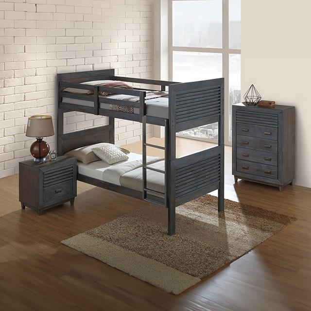 Large Picture of Furniture of America Griffin FM7108DB-N Night Stand