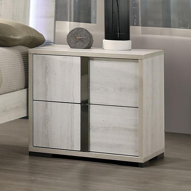 Large Picture of Furniture of America Horten FM7200WH-N Night Stand