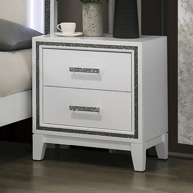 Furniture of America Lucida FM7203WH-N