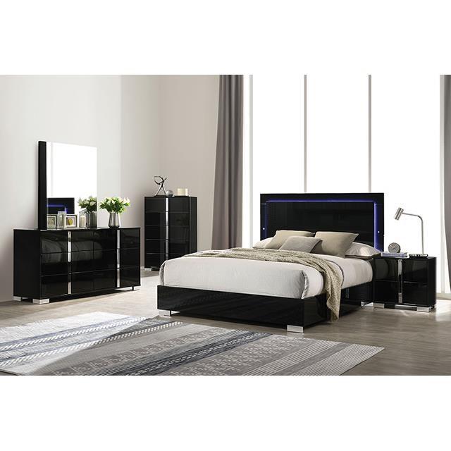 Large Picture of Furniture of America Sinistra FM7211BK-C Chest