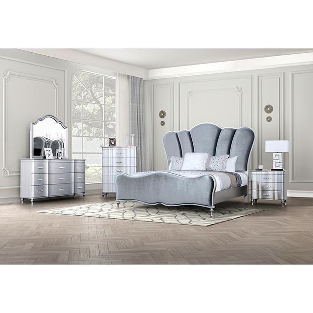 Large Picture of Furniture of America Eleanora FM7416SV-M Mirror