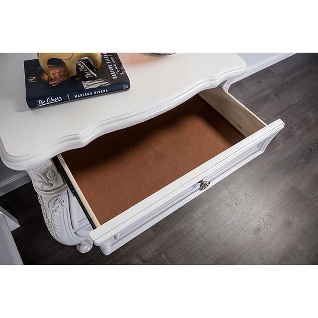 Large Picture of Furniture of America Valentini FM7419WH-N Night Stand