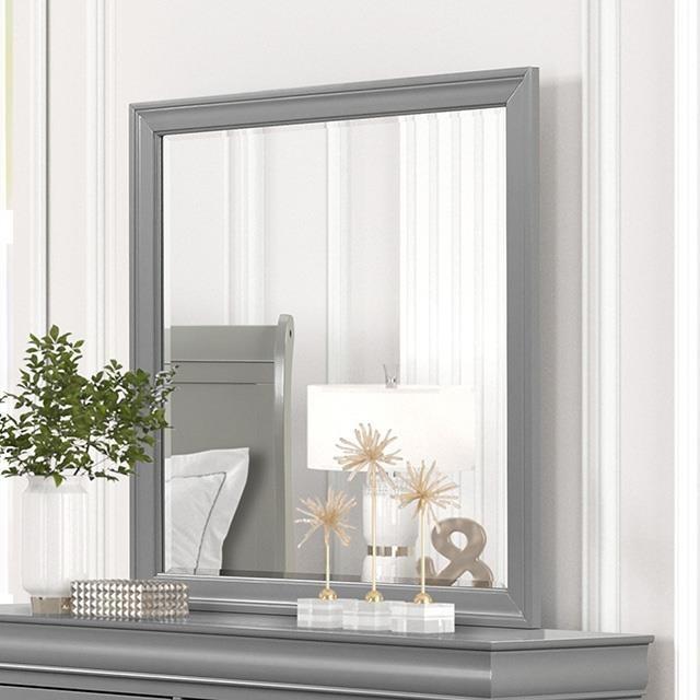 Furniture of America Louis Philippe FM7866GY-M Mirror