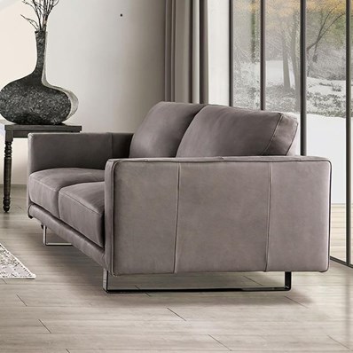 Furniture of America Mezzanotte FM90000GY-LV-PK Loveseat