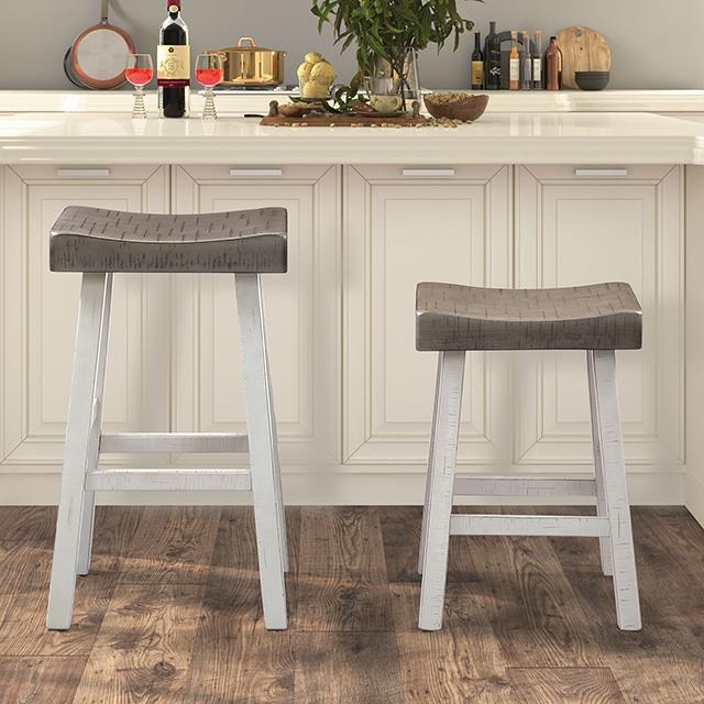 Large Picture of Furniture of America Biasca FM-BR3001WH-29-2PK 29