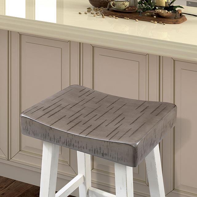 Large Picture of Furniture of America Biasca FM-BR3001WH-29-2PK 29