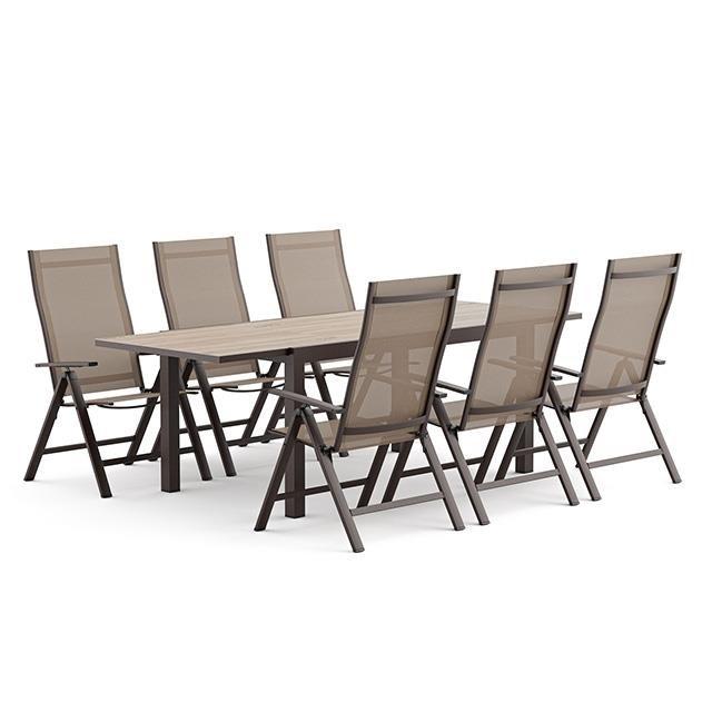 Large Picture of Furniture of America Monza GM-2027 Dining Table