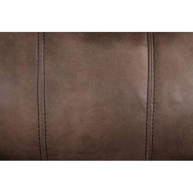 Large Picture of Furniture of America Agata NX6001BR-CH Glider Recliner