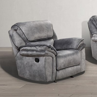 Furniture of America Themis NX6002GY-CH Manual Recliner