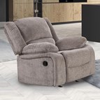 Furniture of America Cosimo NX6003GY-CH Manual Recliner