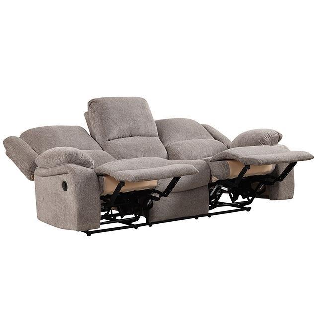 Large Picture of Furniture of America Cosimo NX6003GY-SF Manual Sofa