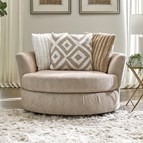 Furniture of America Loughlin SM5193-CH-SW Swivel Chair