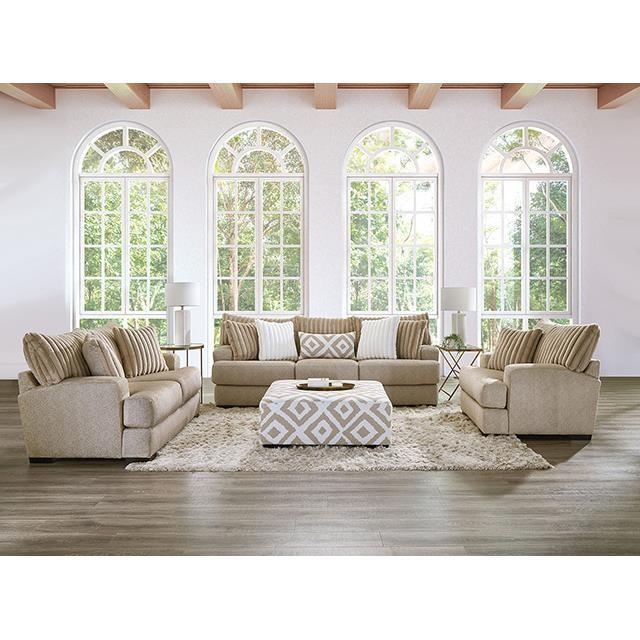 Large Picture of Furniture of America Loughlin SM5193-LV Loveseat
