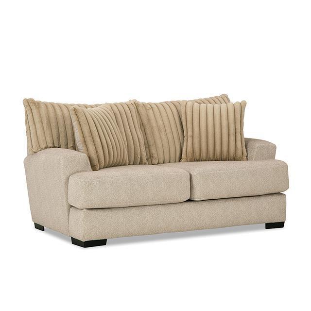 Large Picture of Furniture of America Loughlin SM5193-LV Loveseat