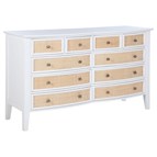 Coaster Furniture Bexhill 223473 10-Drawer Dresser Cabinet - White