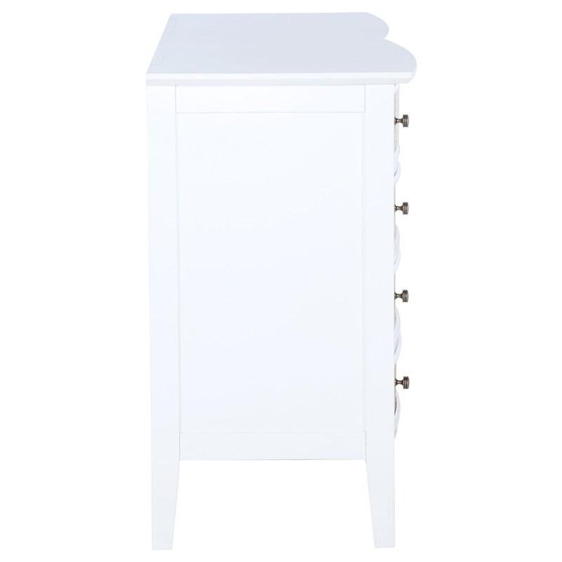 Large Picture of Coaster Furniture Bexhill 223473 10-Drawer Dresser Cabinet - White