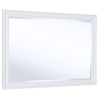 Coaster Furniture Bexhill 223474 Dresser Mirror - White (Dresser Mirrors)