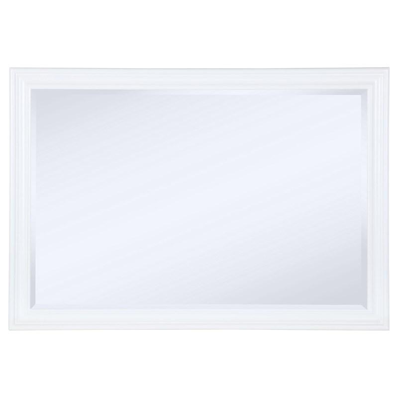 Large Picture of Coaster Furniture Bexhill 223474 Dresser Mirror - White