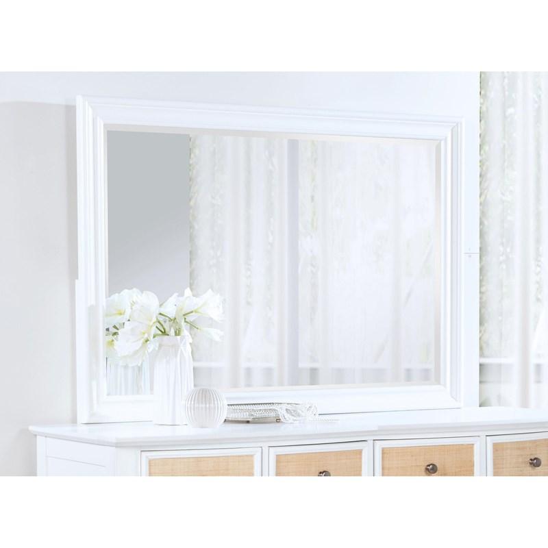 Large Picture of Coaster Furniture Bexhill 223474 Dresser Mirror - White