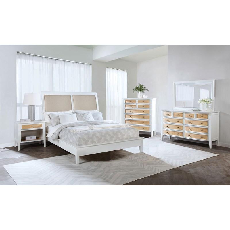 Large Picture of Coaster Furniture Bexhill 223474 Dresser Mirror - White