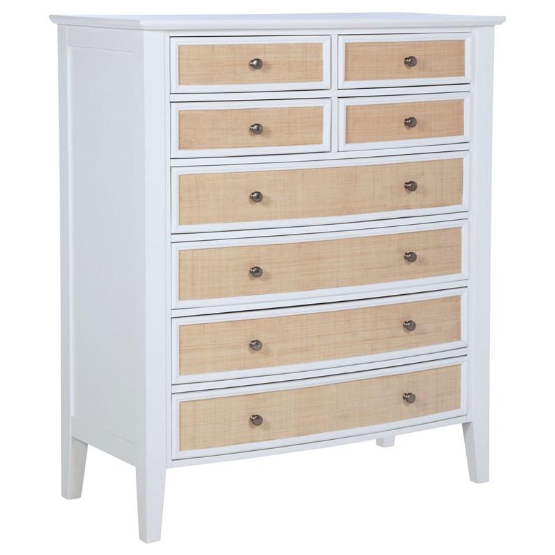 Coaster Furniture Bexhill 223475 8-Drawer Chest of Drawers - White