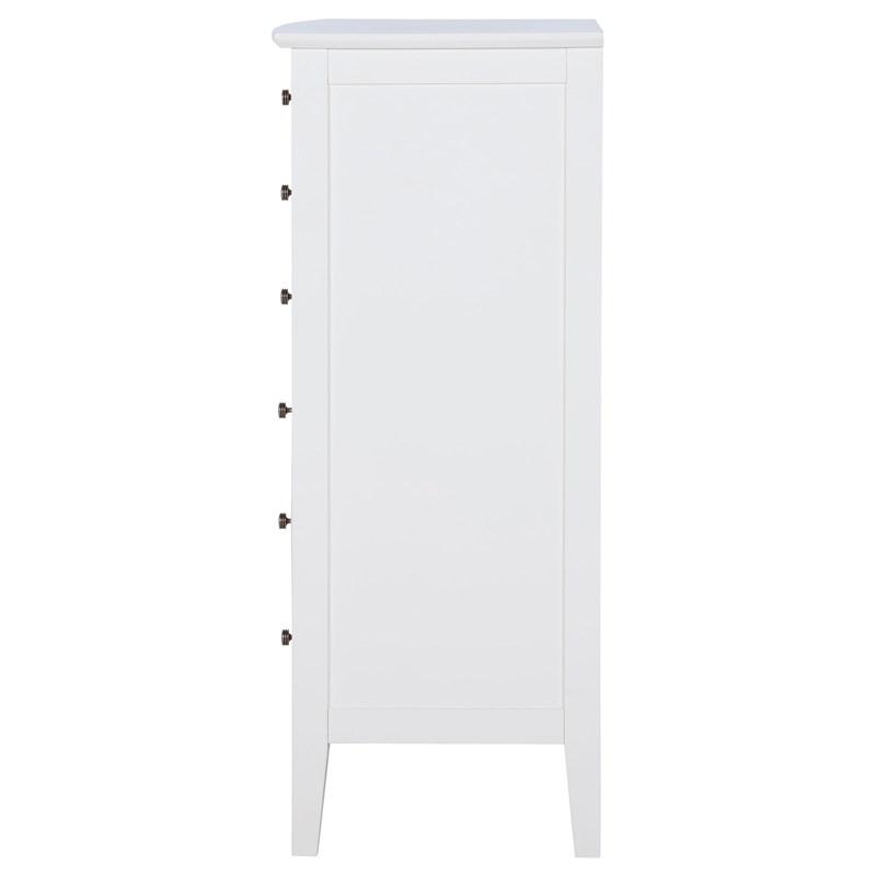 Large Picture of Coaster Furniture Bexhill 223475 8-Drawer Chest of Drawers - White