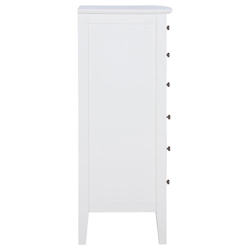 Large Picture of Coaster Furniture Bexhill 223475 8-Drawer Chest of Drawers - White