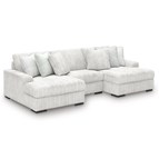 Signature Design by Ashley Stupendous 25903S4 3 pc Sectional with Double Chaise