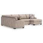 Benchcraft Newellen 48404S2 3 pc Sectional with Chaise