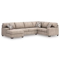 Benchcraft Newellen 48404S5 3 pc Sectional with Chaise (Sectionals - Stationary)