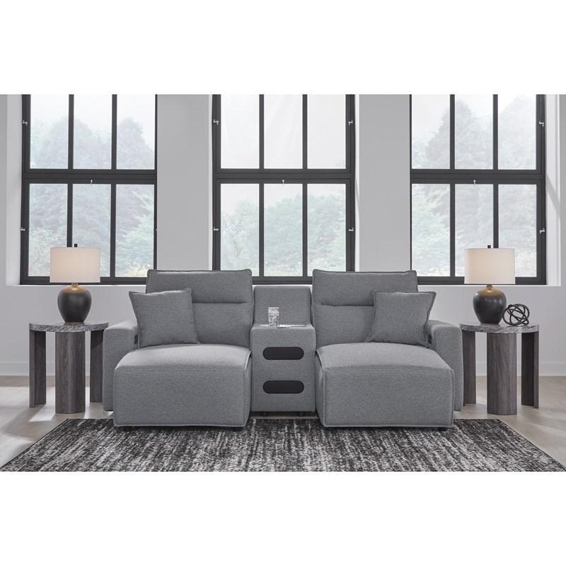 Large Picture of Signature Design by Ashley ModMax II 65906S12 3 pc Power Reclining Sectional with Chaise