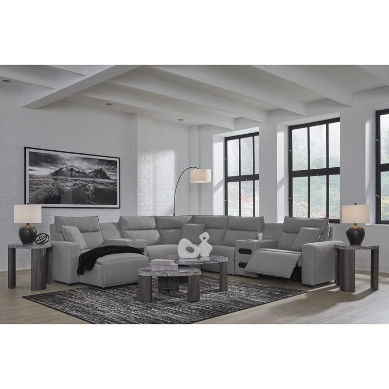 ModMax II Power Reclining Fabric 7 pc Sectional (6590679/6590660/6590646/6590677/6590631/6590660/6590662) image 7
