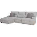 Signature Design by Ashley Acklen Place 93605S7 3 pc Power Reclining Sectional