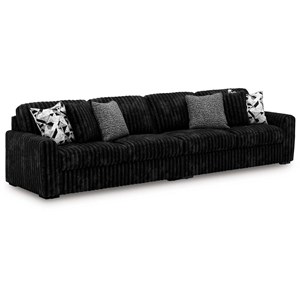 Signature Design by Ashley Midnight-Madness 98103S7 2 pc Sectional (Sectionals - Stationary)