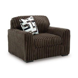 Signature Design by Ashley Midnight-Madness 9810423 Chair and a Half (Chairs - Stationary)