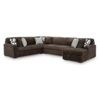 Signature Design by Ashley Midnight-Madness 98104S3 4 pc Sectional with Chaise