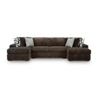 Signature Design by Ashley Midnight-Madness 98104S5 3 pc Sectional with Chaise