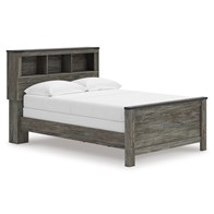 Signature Design by Ashley Frandern B4480B3 Full Bookcase Panel Bed (Beds - Full)