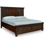 Millennium Porter B697B44 King Panel Storage Bed