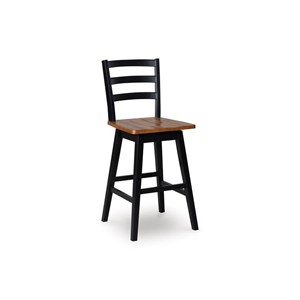 Signature Design by Ashley Wildenauer D634-230 Tall Swivel Barstool (Dining Seating - Stools)