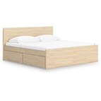 Signature Design by Ashley Onita EB9632B18 Queen Panel Platform Bed with 2 Side Storage