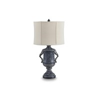 Signature Design by Ashley Morvanford L235834 Poly Table Lamp (Lamps - Table)