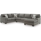 Signature Design by Ashley Clarington PC48405S6 3 pc Sleeper Sectional with Chaise