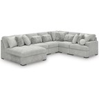 Signature Design by Ashley Cuddle Plush PC59106S8 6 pc Sectional with Chaise