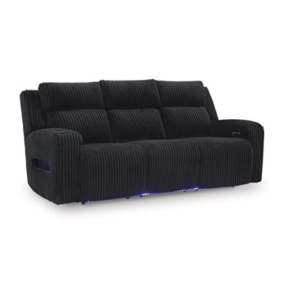 Signature Design by Ashley Forest Lake PC6420215 Power Reclining Sofa with Adjustable Headrest