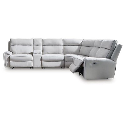 Signature Design by Ashley Social Pointe PC98802S10 6 pc Power Reclining Sectional
