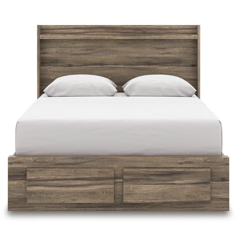 Large Picture of Signature Design by Ashley Elbrim PCB2005B4 Queen Panel Storage Bed